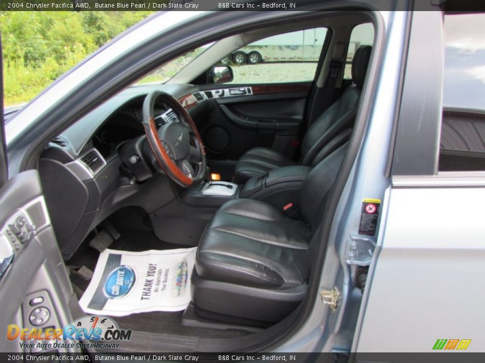 2004 Chrysler Pacifica AWD Butane Blue Pearl / Dark Slate Gray Photo #30