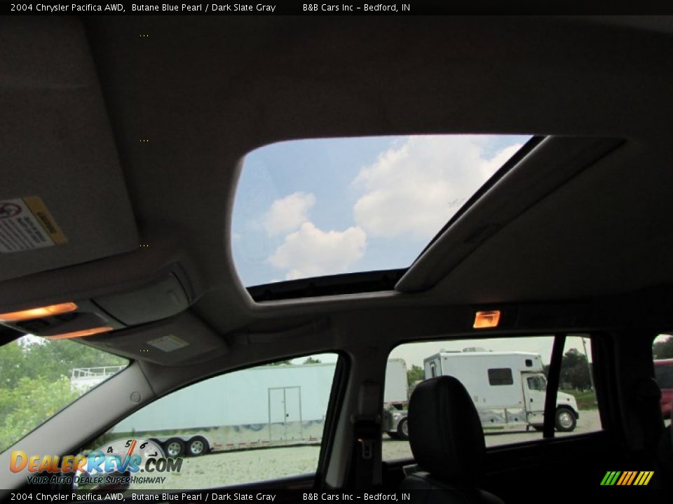 2004 Chrysler Pacifica AWD Butane Blue Pearl / Dark Slate Gray Photo #32