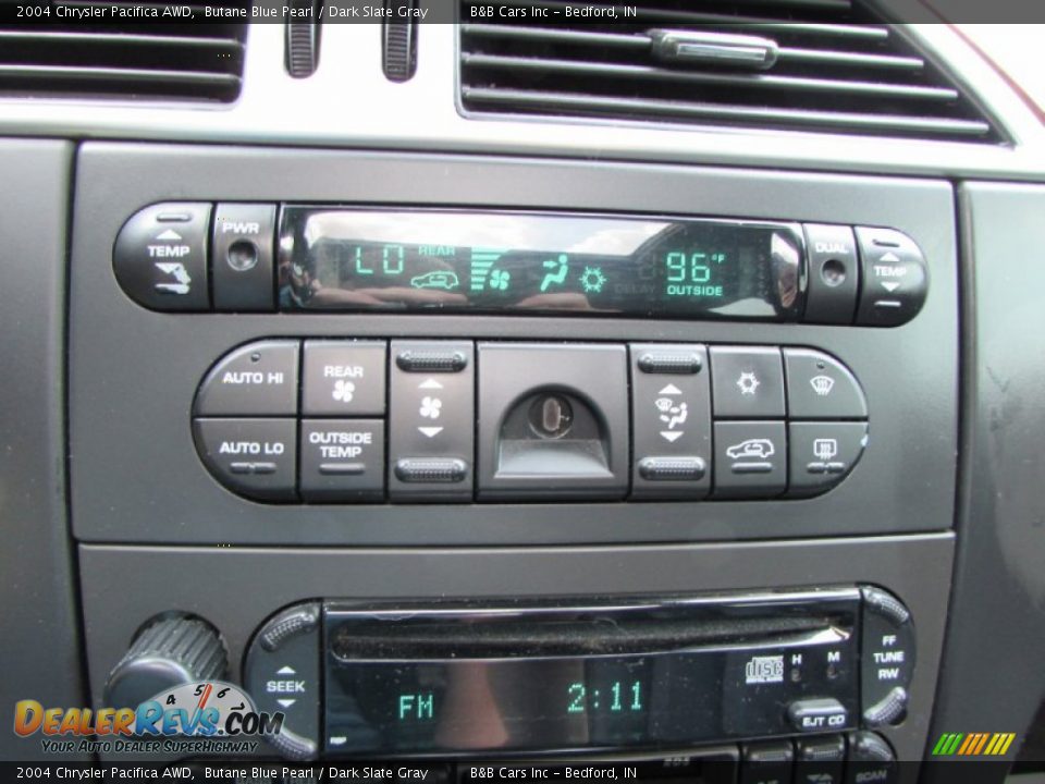 2004 Chrysler Pacifica AWD Butane Blue Pearl / Dark Slate Gray Photo #36