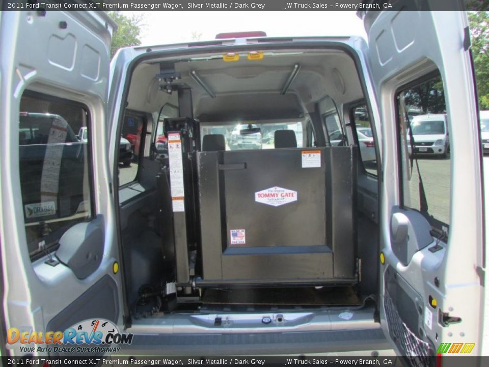 2011 Ford Transit Connect XLT Premium Passenger Wagon Silver Metallic / Dark Grey Photo #8