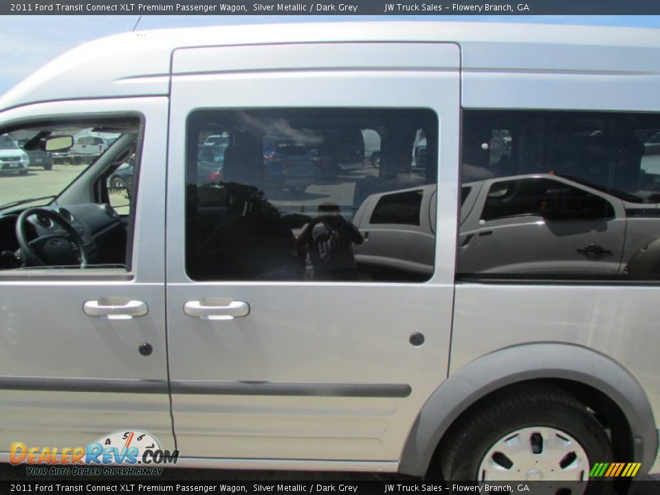 2011 Ford Transit Connect XLT Premium Passenger Wagon Silver Metallic / Dark Grey Photo #19