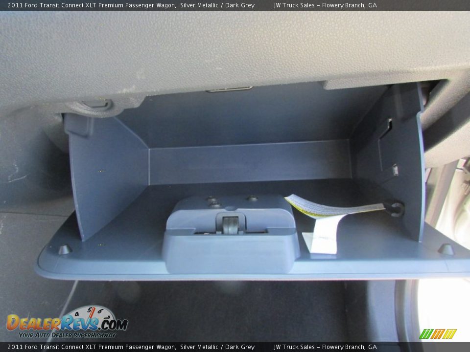 2011 Ford Transit Connect XLT Premium Passenger Wagon Silver Metallic / Dark Grey Photo #29