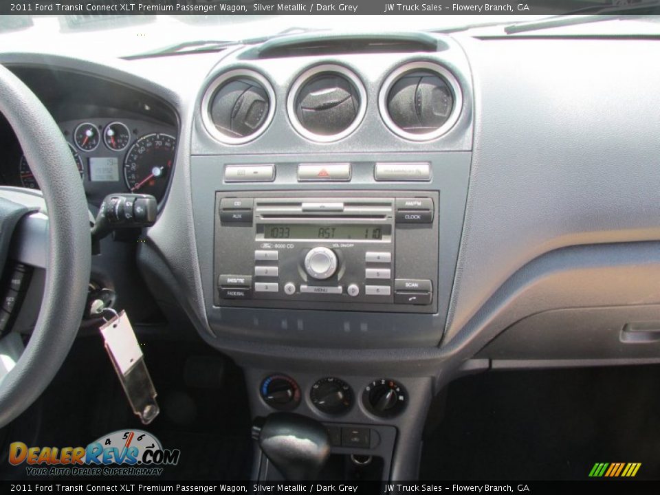2011 Ford Transit Connect XLT Premium Passenger Wagon Silver Metallic / Dark Grey Photo #30