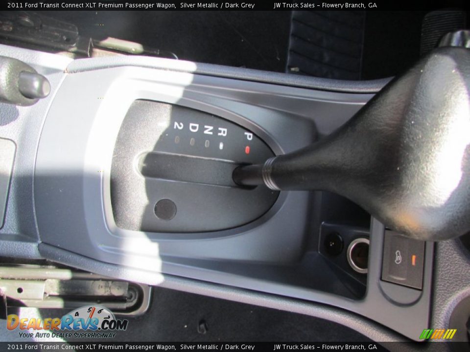 2011 Ford Transit Connect XLT Premium Passenger Wagon Silver Metallic / Dark Grey Photo #33