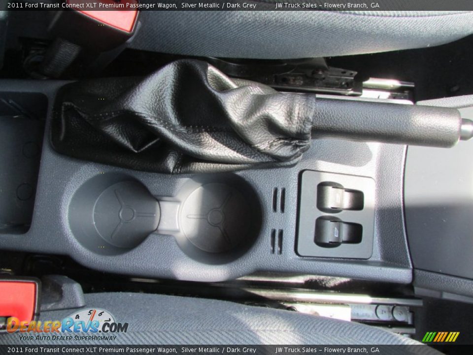 2011 Ford Transit Connect XLT Premium Passenger Wagon Silver Metallic / Dark Grey Photo #34