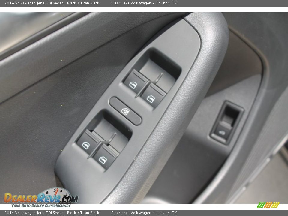 2014 Volkswagen Jetta TDI Sedan Black / Titan Black Photo #10
