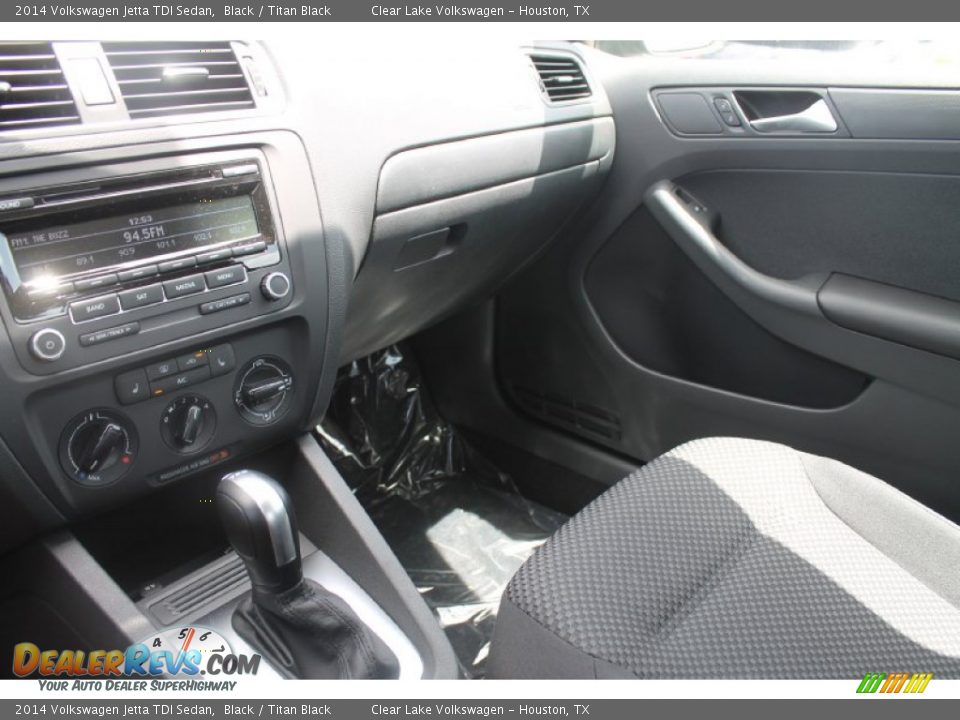 2014 Volkswagen Jetta TDI Sedan Black / Titan Black Photo #13