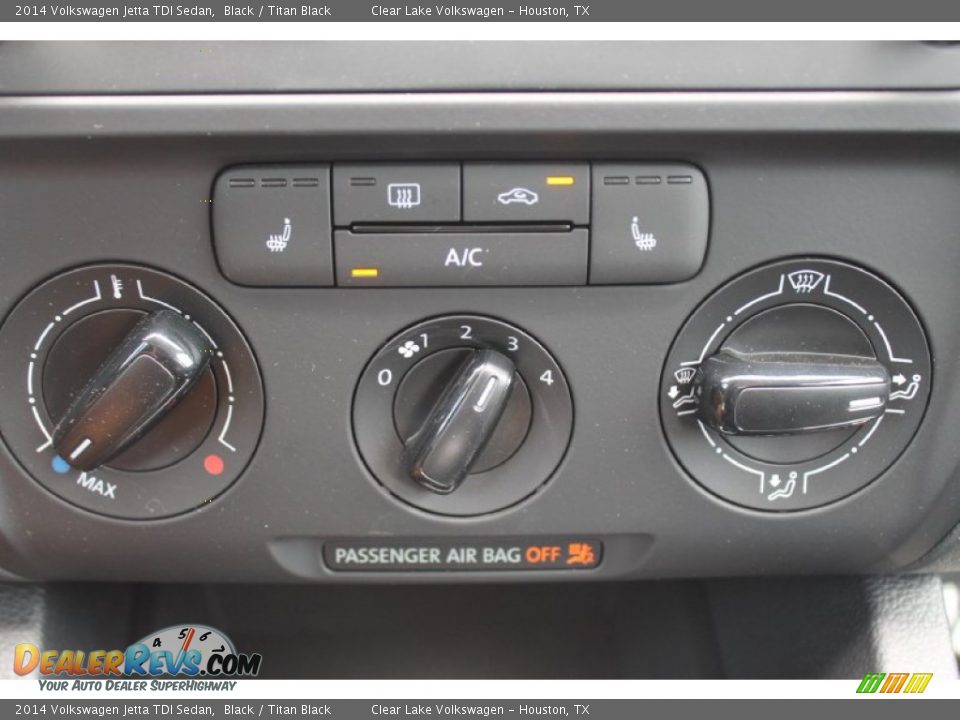 2014 Volkswagen Jetta TDI Sedan Black / Titan Black Photo #16