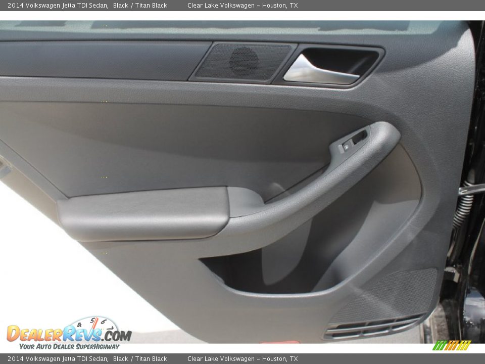 2014 Volkswagen Jetta TDI Sedan Black / Titan Black Photo #20