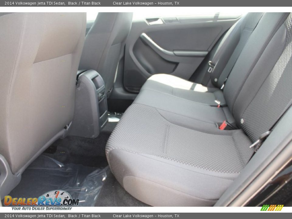2014 Volkswagen Jetta TDI Sedan Black / Titan Black Photo #22