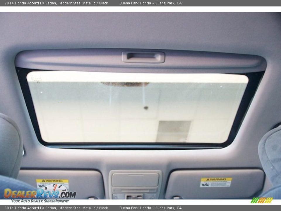 2014 Honda Accord EX Sedan Modern Steel Metallic / Black Photo #15