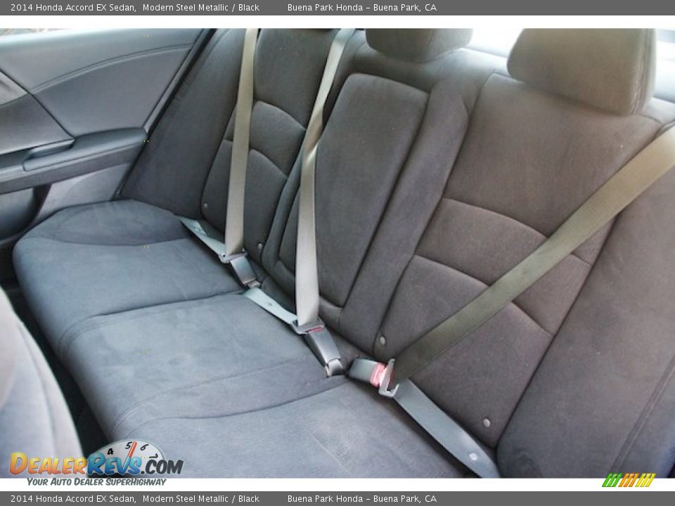 2014 Honda Accord EX Sedan Modern Steel Metallic / Black Photo #16
