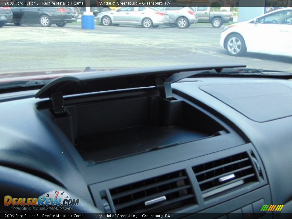 2009 Ford Fusion S Redfire Metallic / Camel Photo #16