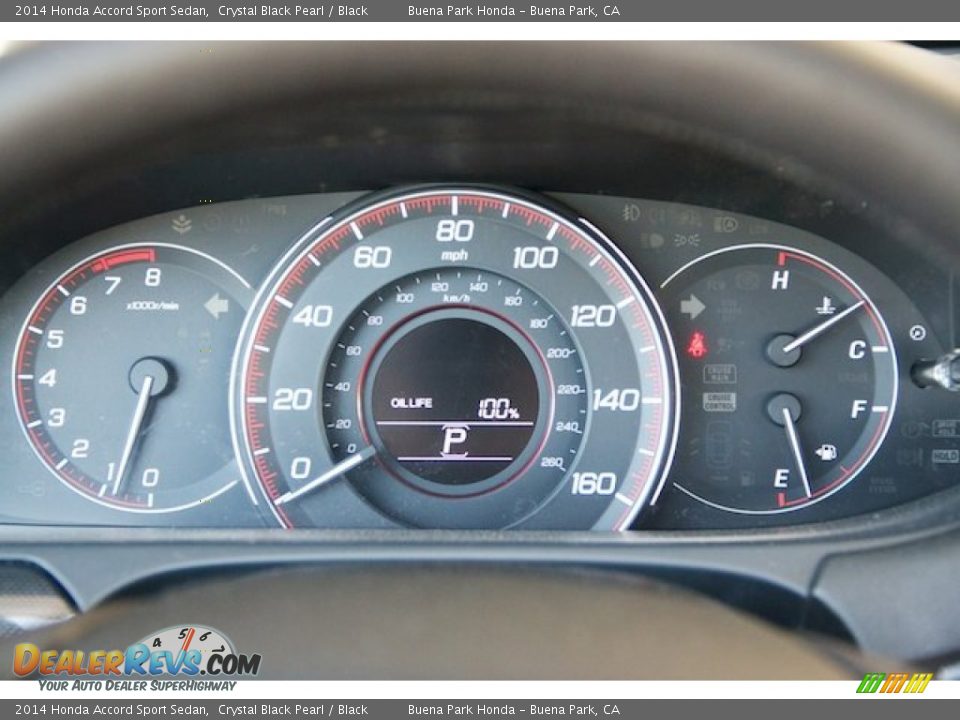 2014 Honda Accord Sport Sedan Crystal Black Pearl / Black Photo #17