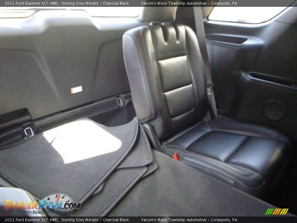 2011 Ford Explorer XLT 4WD Sterling Grey Metallic / Charcoal Black Photo #15