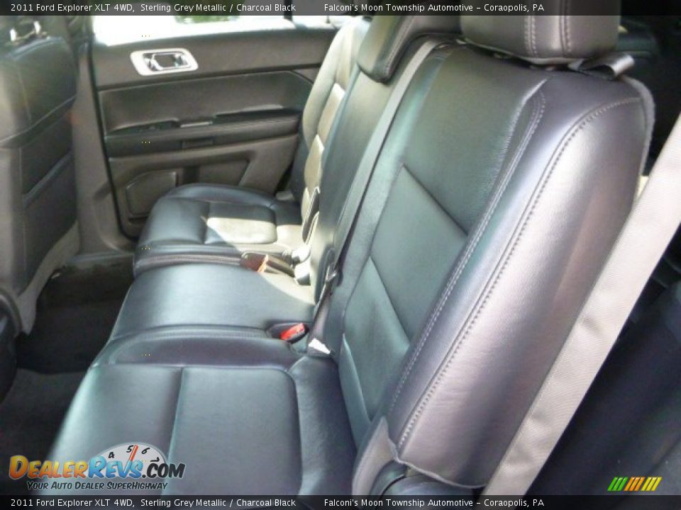 2011 Ford Explorer XLT 4WD Sterling Grey Metallic / Charcoal Black Photo #17