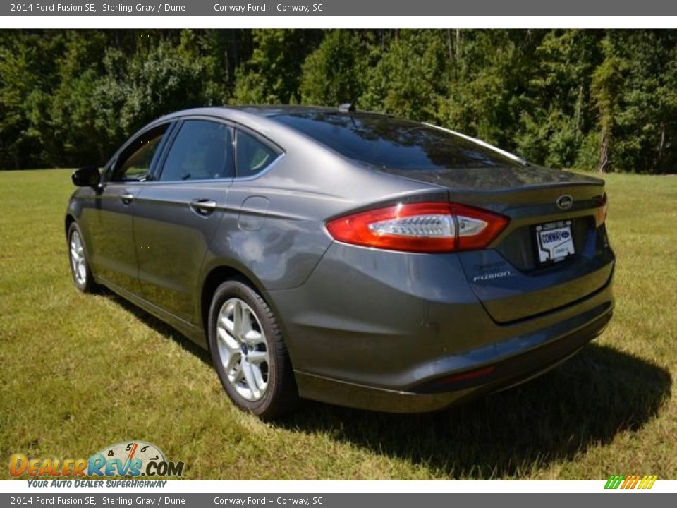2014 Ford Fusion SE Sterling Gray / Dune Photo #8