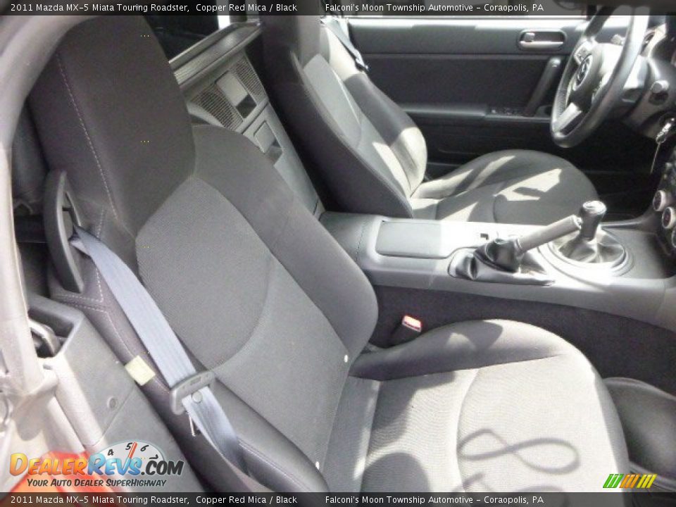 Front Seat of 2011 Mazda MX-5 Miata Touring Roadster Photo #10