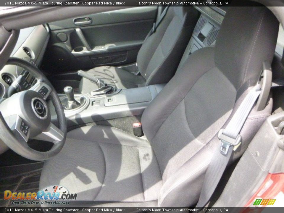 Front Seat of 2011 Mazda MX-5 Miata Touring Roadster Photo #13