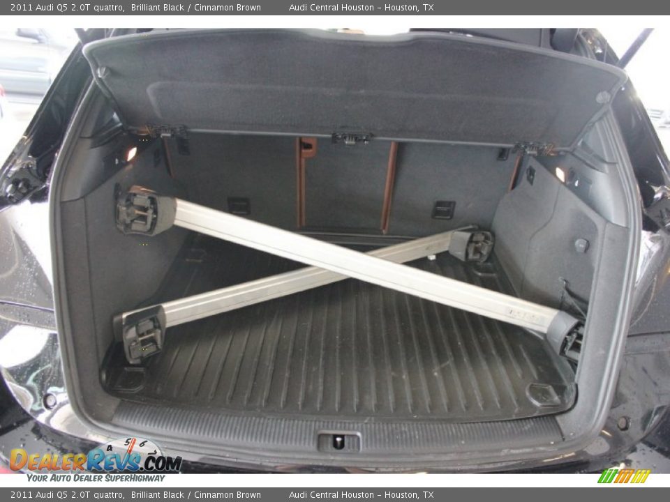 2011 Audi Q5 2.0T quattro Brilliant Black / Cinnamon Brown Photo #27