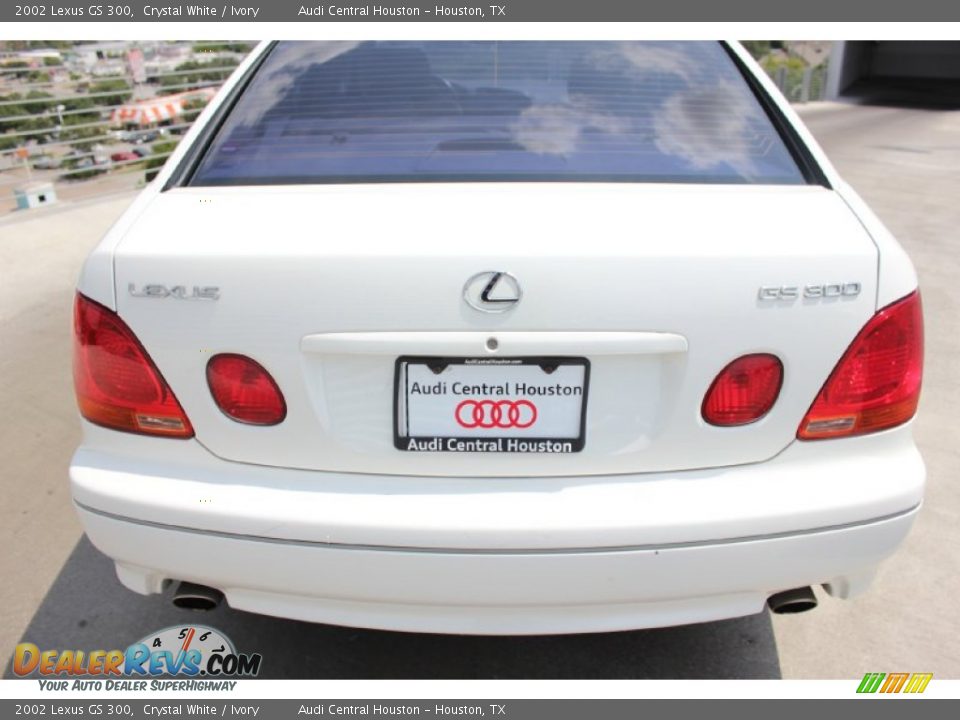 2002 Lexus GS 300 Crystal White / Ivory Photo #7