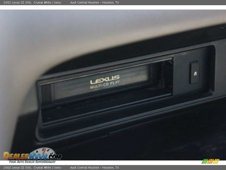 2002 Lexus GS 300 Crystal White / Ivory Photo #21