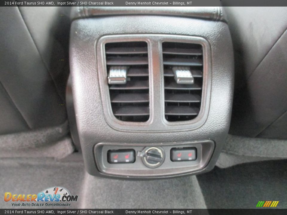 2014 Ford Taurus SHO AWD Ingot Silver / SHO Charcoal Black Photo #10