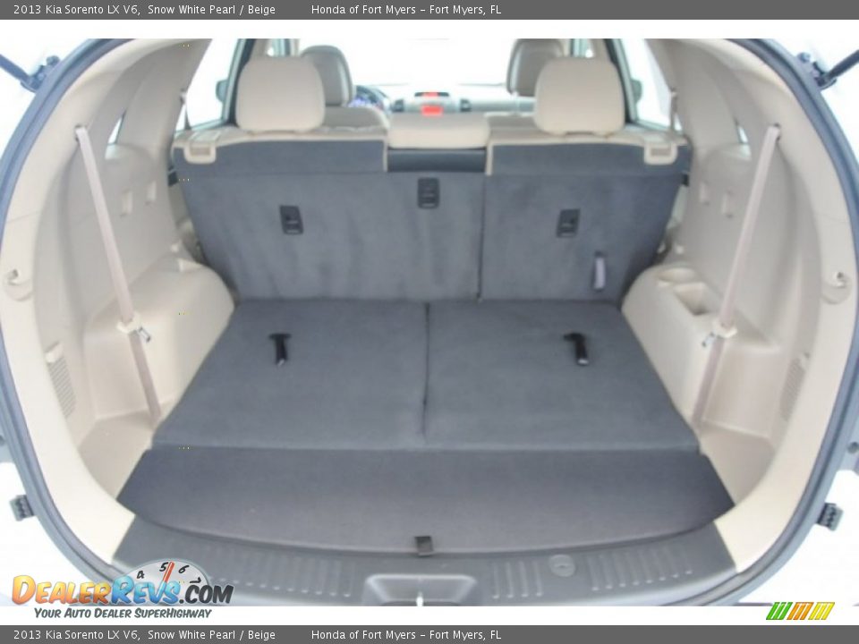 2013 Kia Sorento LX V6 Snow White Pearl / Beige Photo #26