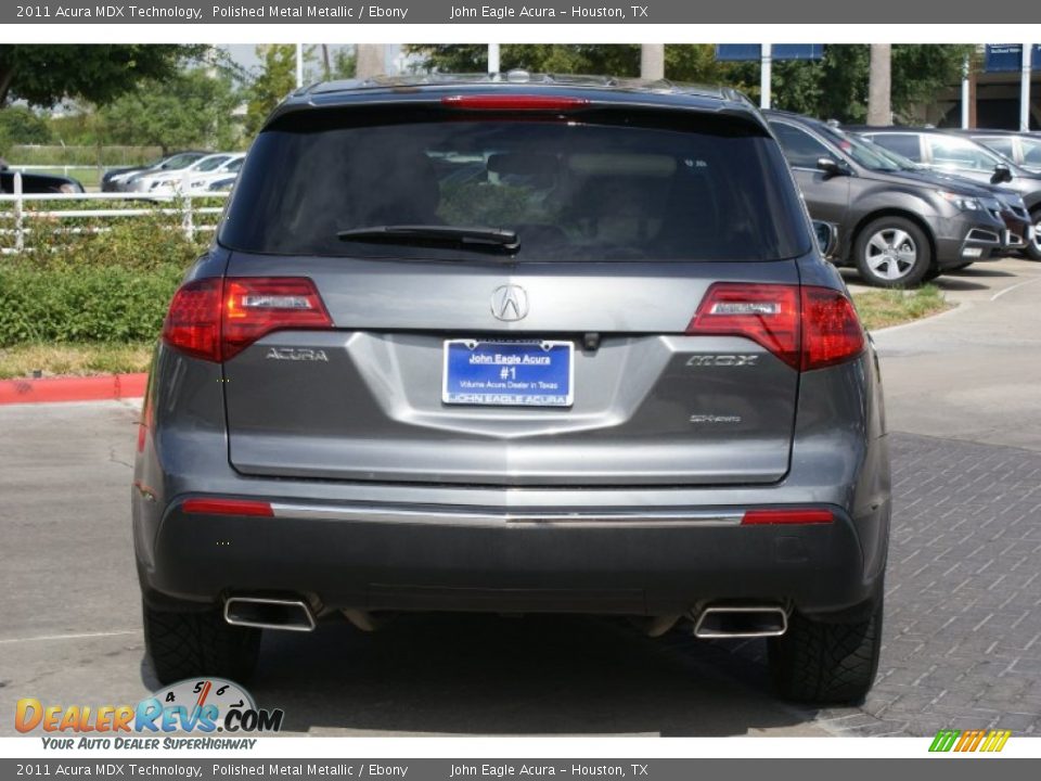 2011 Acura MDX Technology Polished Metal Metallic / Ebony Photo #5