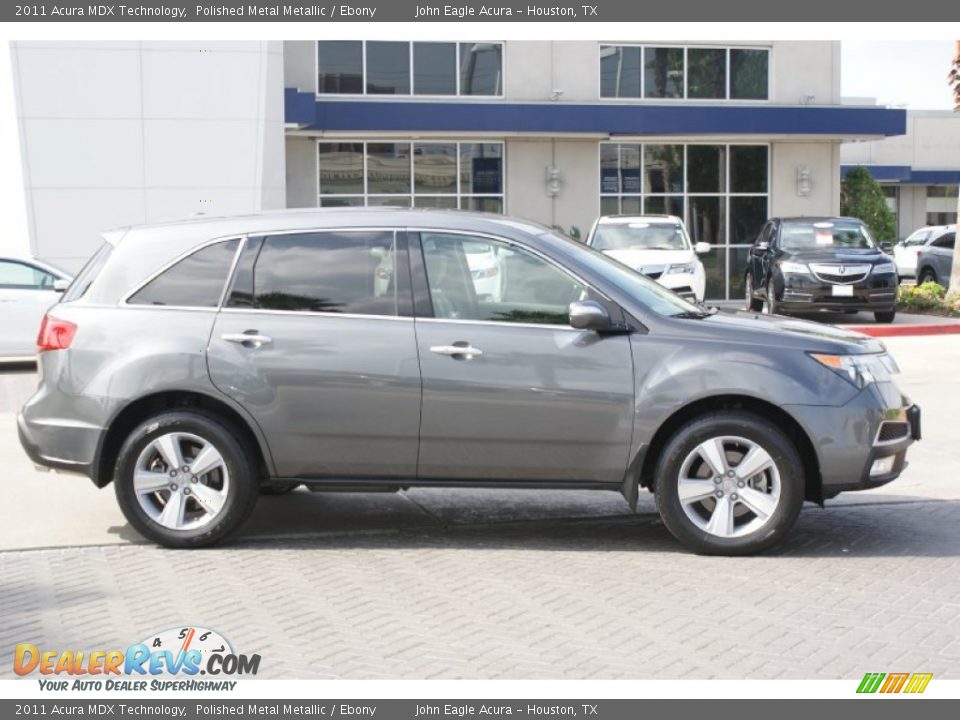 2011 Acura MDX Technology Polished Metal Metallic / Ebony Photo #7
