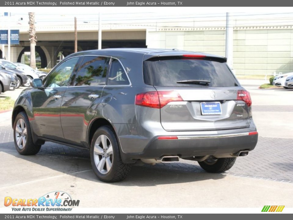 2011 Acura MDX Technology Polished Metal Metallic / Ebony Photo #8