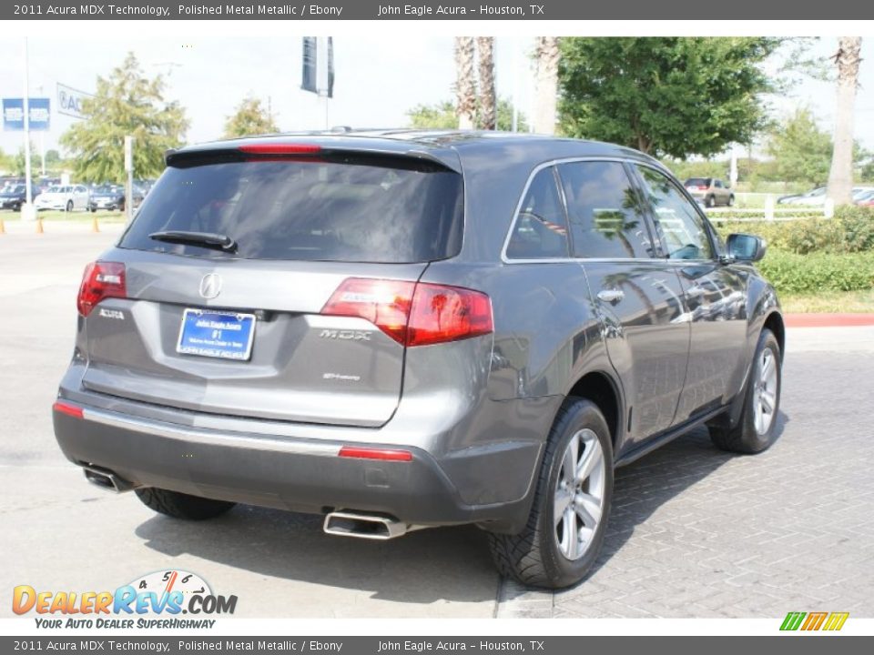 2011 Acura MDX Technology Polished Metal Metallic / Ebony Photo #9