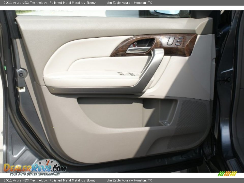 2011 Acura MDX Technology Polished Metal Metallic / Ebony Photo #11
