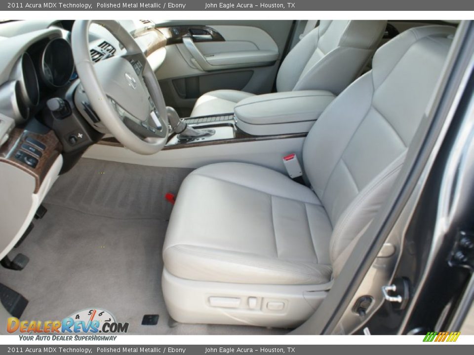 2011 Acura MDX Technology Polished Metal Metallic / Ebony Photo #12