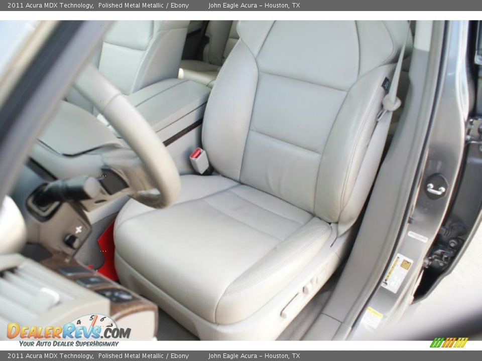2011 Acura MDX Technology Polished Metal Metallic / Ebony Photo #13