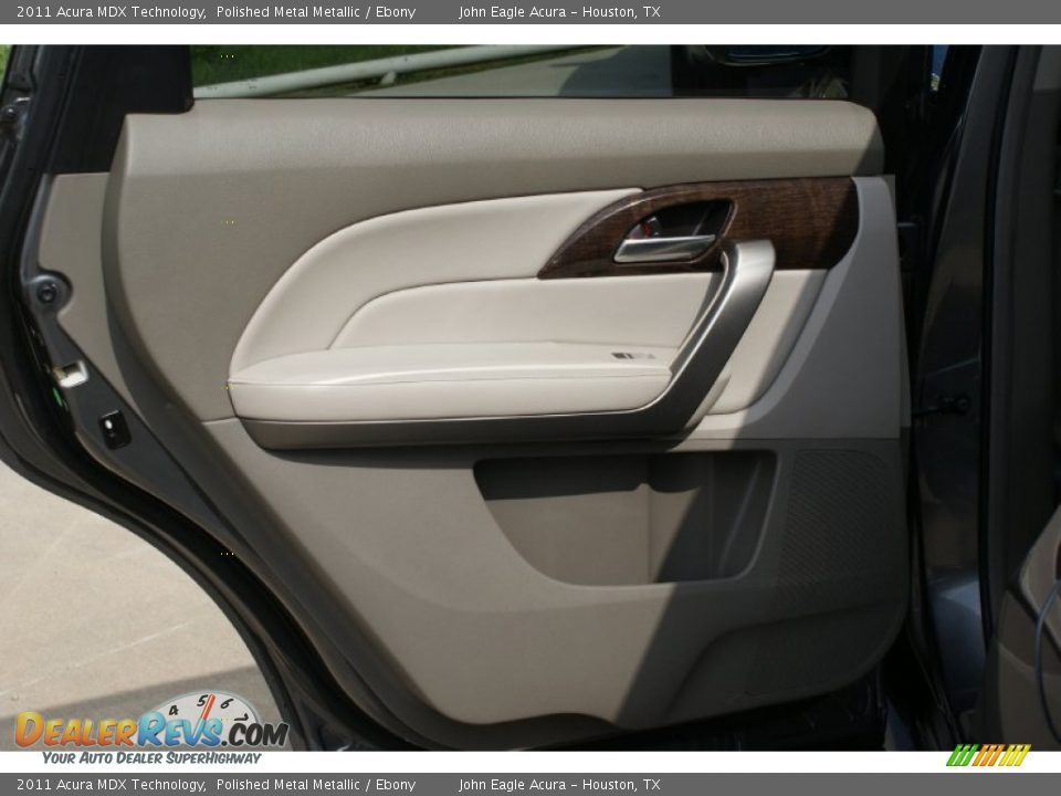 2011 Acura MDX Technology Polished Metal Metallic / Ebony Photo #14