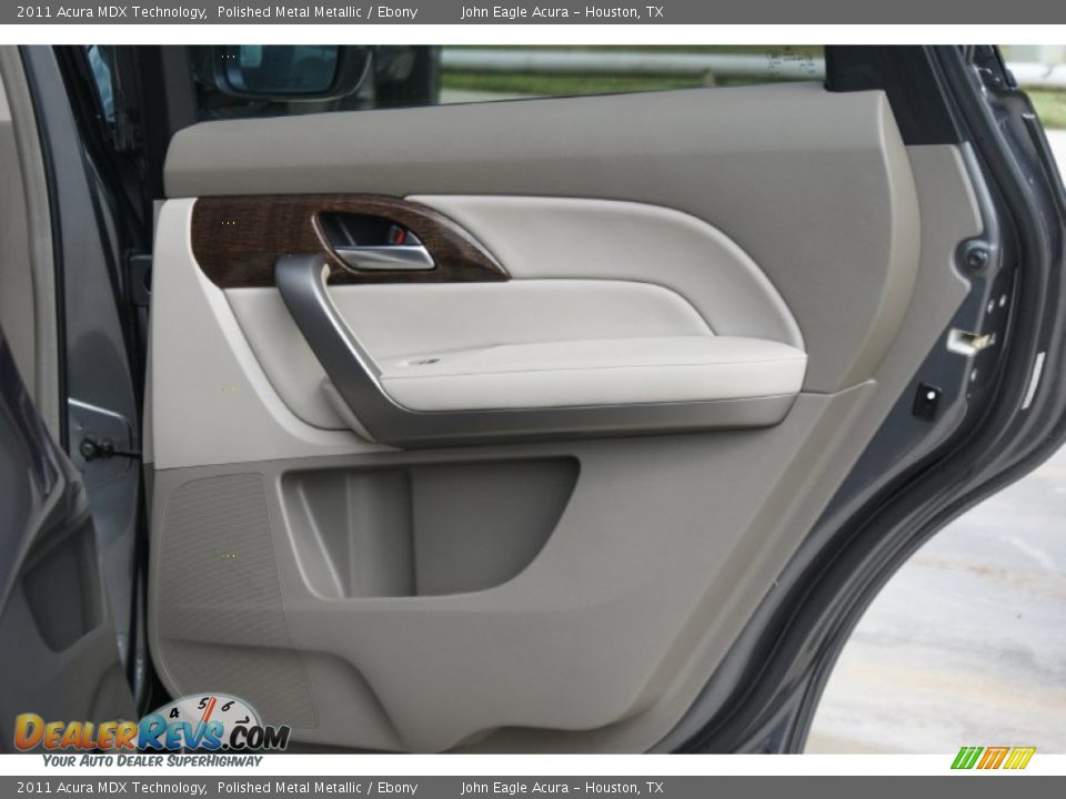 2011 Acura MDX Technology Polished Metal Metallic / Ebony Photo #19