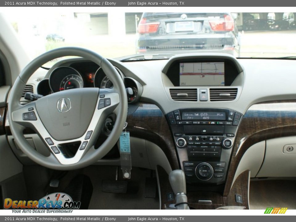2011 Acura MDX Technology Polished Metal Metallic / Ebony Photo #27