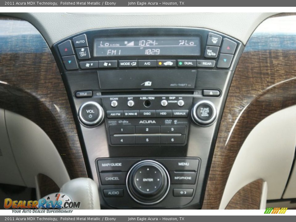 2011 Acura MDX Technology Polished Metal Metallic / Ebony Photo #29