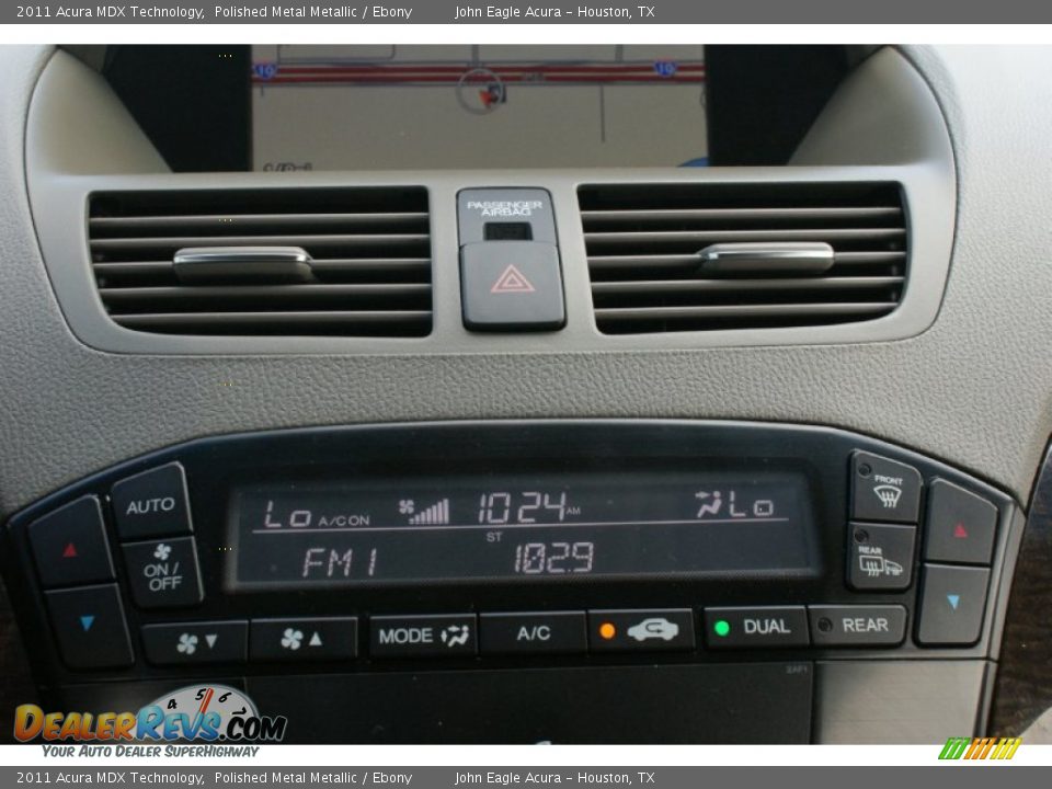 2011 Acura MDX Technology Polished Metal Metallic / Ebony Photo #33