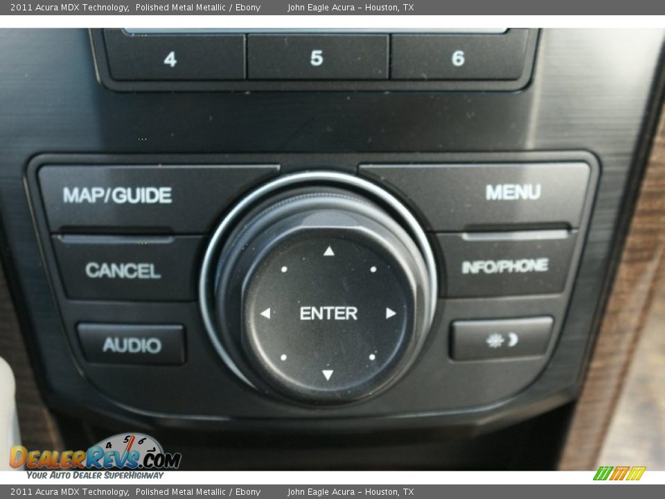 2011 Acura MDX Technology Polished Metal Metallic / Ebony Photo #35