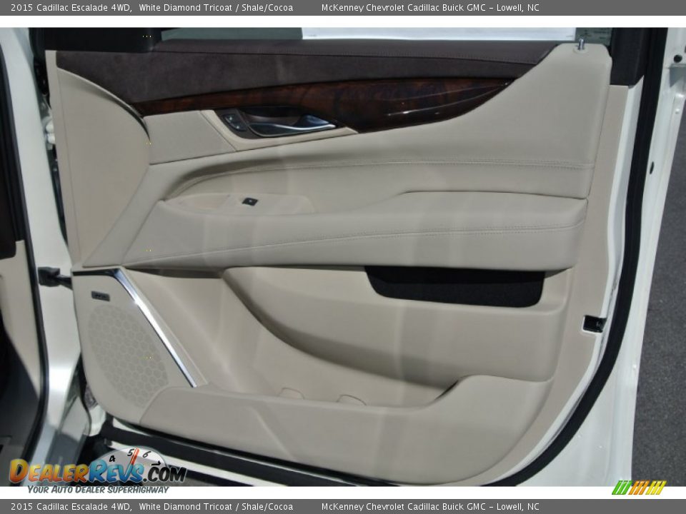 2015 Cadillac Escalade 4WD White Diamond Tricoat / Shale/Cocoa Photo #18