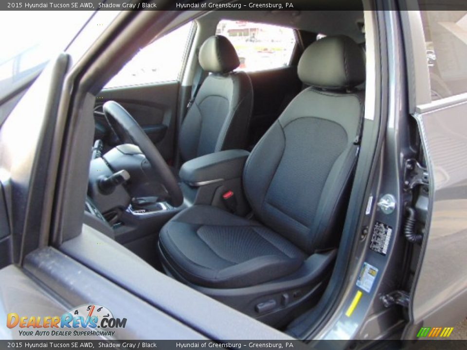 2015 Hyundai Tucson SE AWD Shadow Gray / Black Photo #8