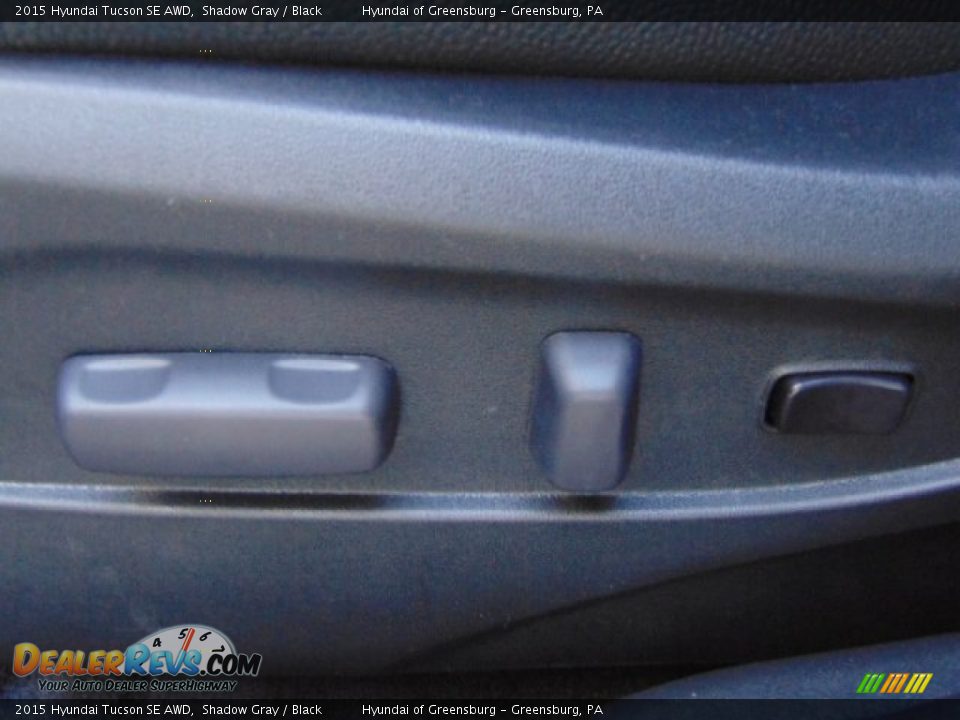 2015 Hyundai Tucson SE AWD Shadow Gray / Black Photo #11