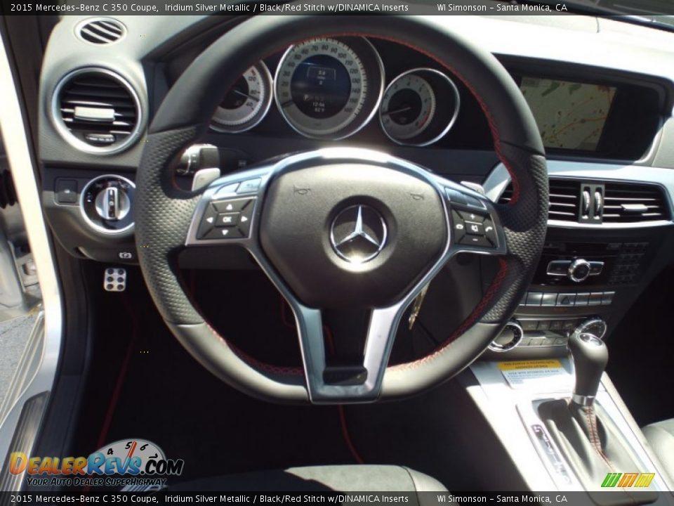 2015 Mercedes-Benz C 350 Coupe Steering Wheel Photo #9