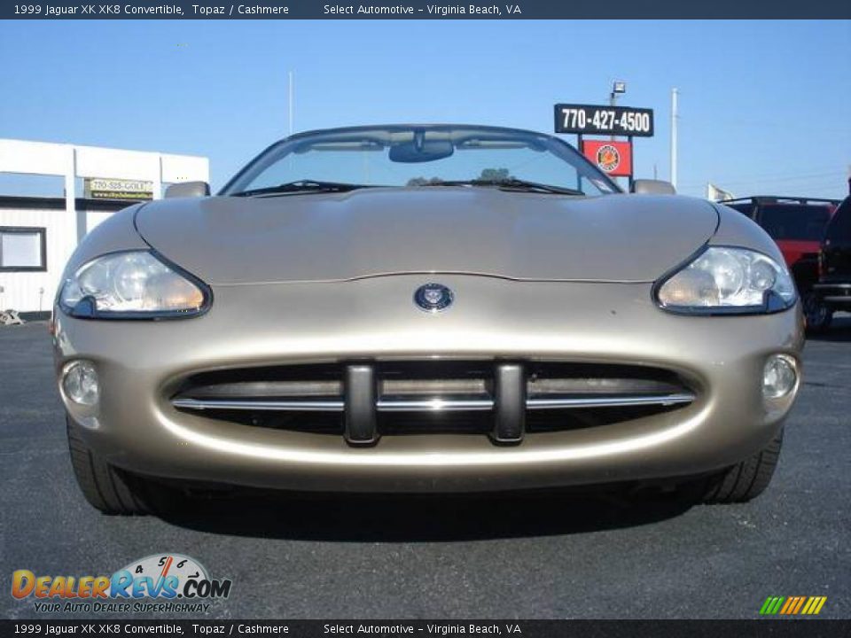 1999 Jaguar XK XK8 Convertible Topaz / Cashmere Photo #1