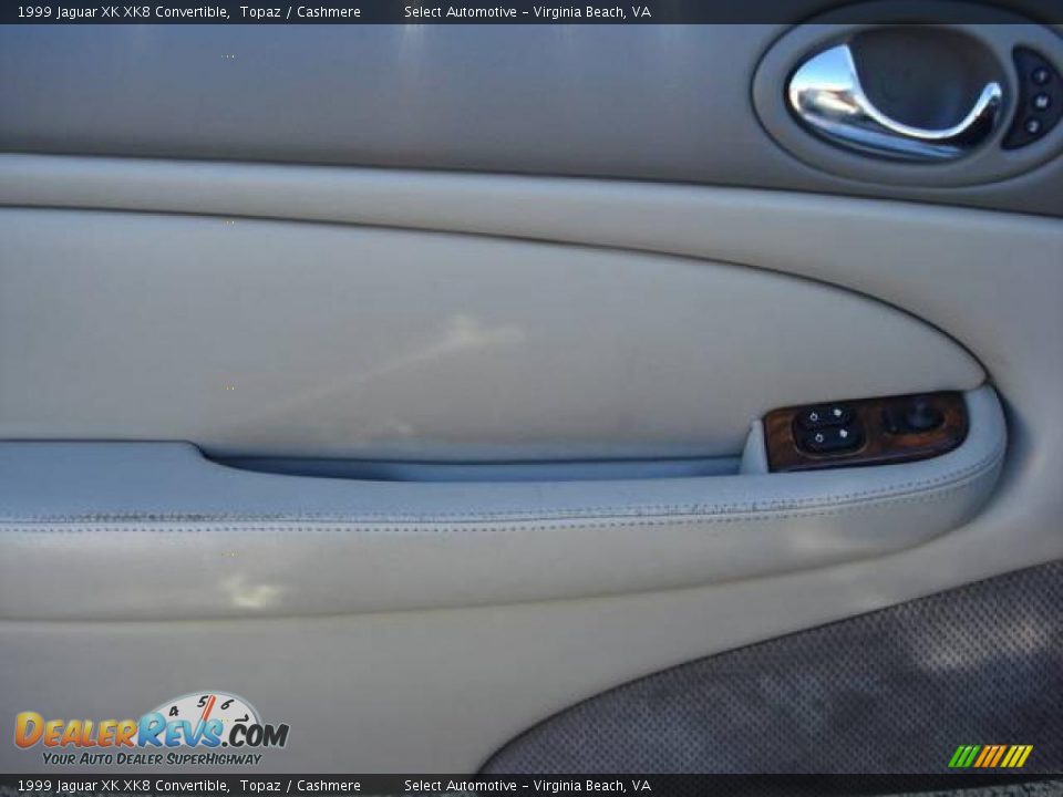 1999 Jaguar XK XK8 Convertible Topaz / Cashmere Photo #12