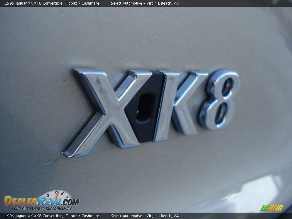 1999 Jaguar XK XK8 Convertible Topaz / Cashmere Photo #14