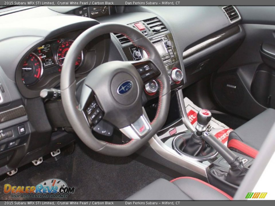 Dashboard of 2015 Subaru WRX STI Limited Photo #5