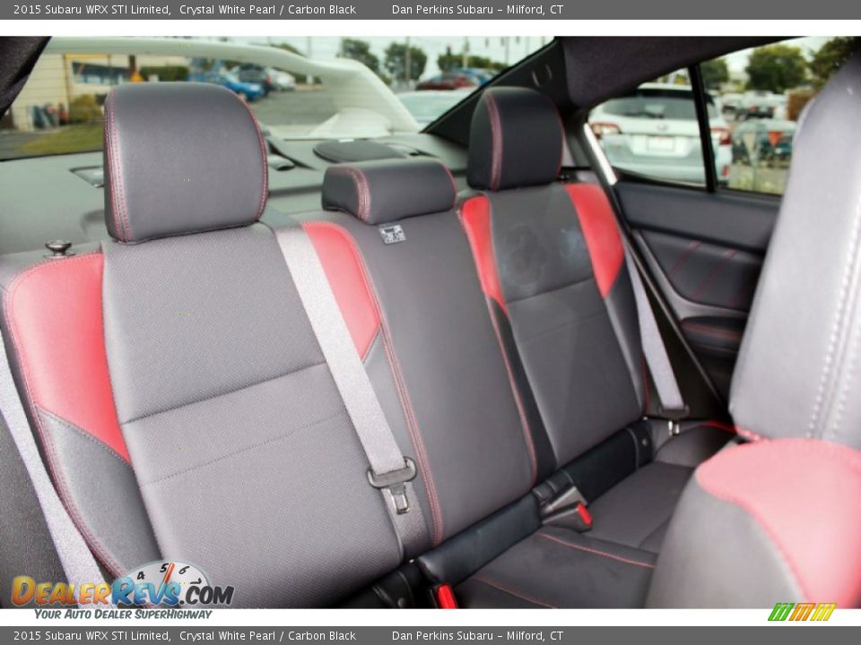 Rear Seat of 2015 Subaru WRX STI Limited Photo #14